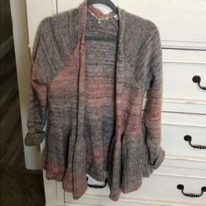 Anthropologie sweater jacket